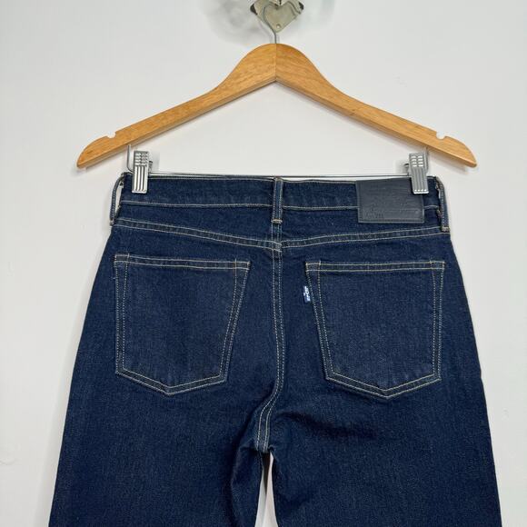 Levi's Made & Crafted Stem Flare Jeans Blue Anthro Mid Rise Boho Casual Size 27 - Picture 9 of 15